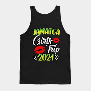 Womens Jamaica Girls Trip 2024 Summer Vacation Weekend Tank Top